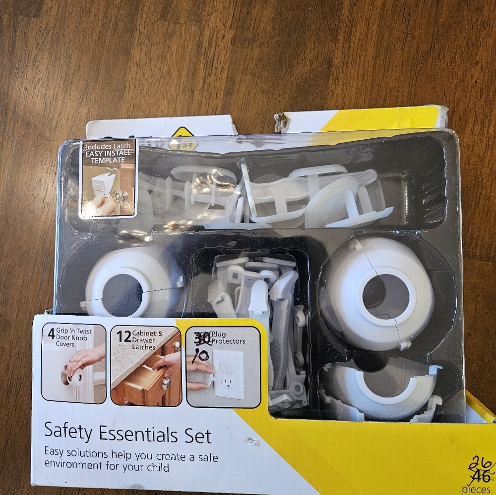 Safety Essentials Set, easy solutions help you create a safe environment.